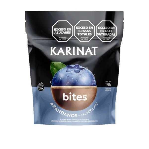 Paquete Karinat de arándanos bañados en chocolate